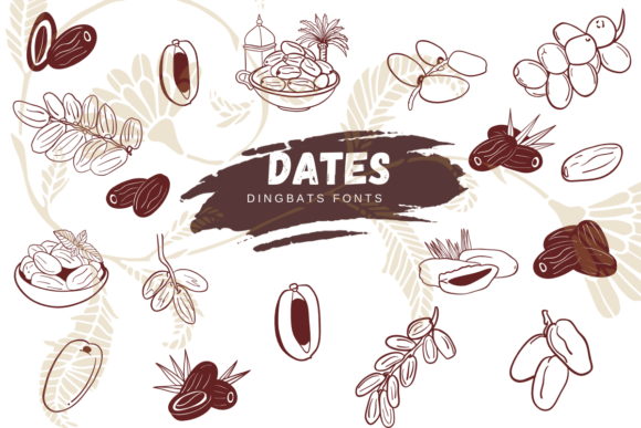 Adding Charm with Dates Font
