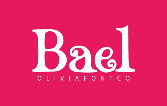 Bael Font: Elevate Your Brand with a Handwritten Serif