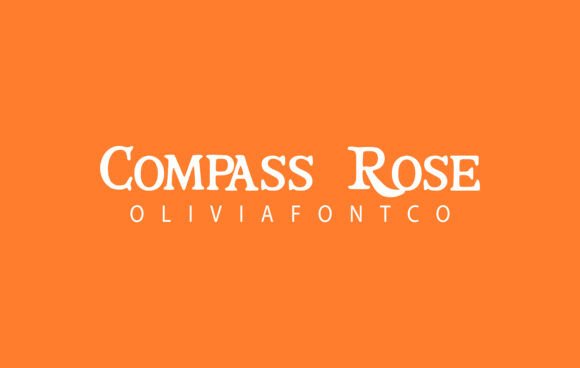 Compass Rose Font: A Serif Serenade for Crafters