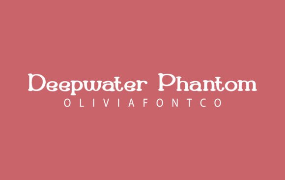 Deepwater Phantom: A Font for Impactful Digital Storytelling