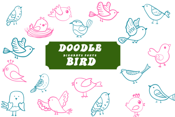 Doodle Bird: A Versatile Font for Creative Editorial Design