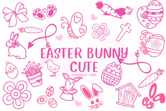 Easter Bunny Cute: A Font That Adds Charm to Editorial Design