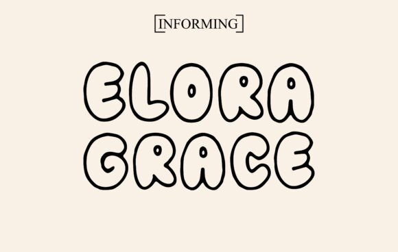 Elora Grace: A Display Font for Editorial Excellence
