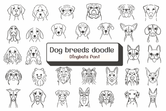 Font Review: Dog Breeds Doodle for Web Design
