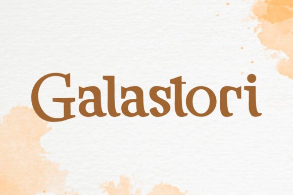Galastori: A Playful Serif for Dynamic Campaigns