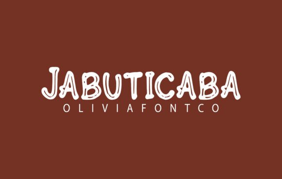 Jabuticaba: A Romantic Handwritten Font for Digital Design