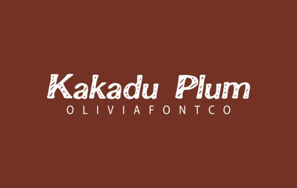 Kakadu Plum: The Font That Elevates Your Campaigns
