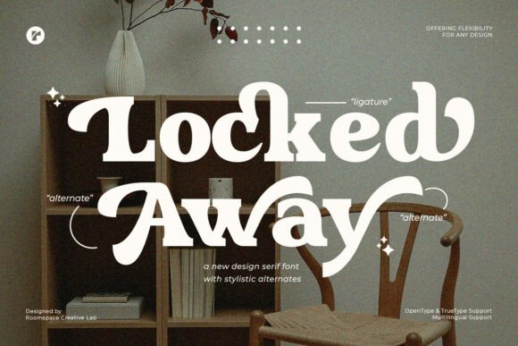 Locked Away: A Serif Font for Modern Web Design