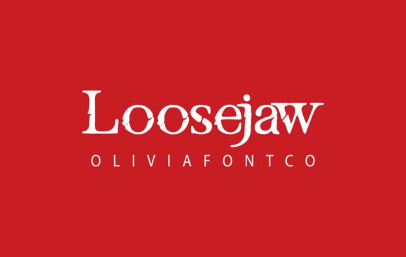 Loosejaw: A Serif Font with a Romantic Touch