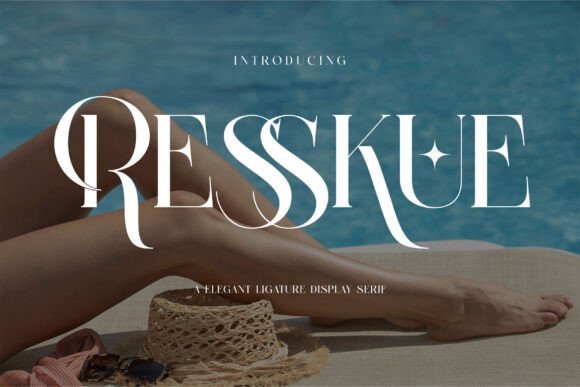Resskue: A Serif Font That Elevates Digital Design