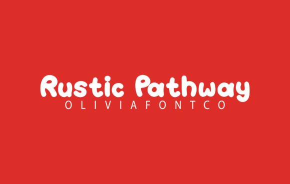 Rustic Pathway: A Font for Heartfelt Expression