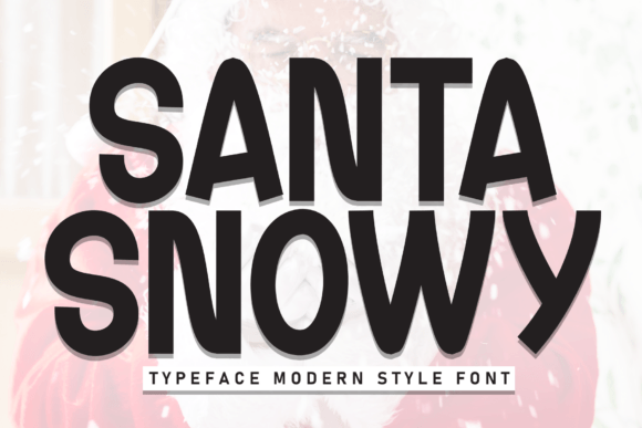 Santa Snowy: A Font That Adds Magic to Branding