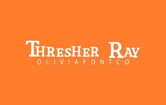 Thresher Ray: A Serif Font for Creative Web Design