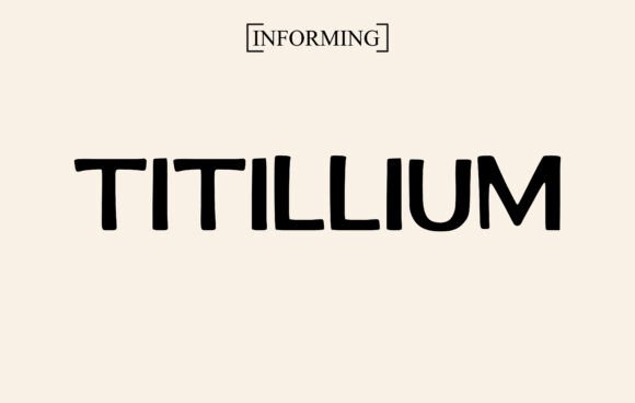 Titillium Web: A Versatile Sans Serif for Modern Web Design