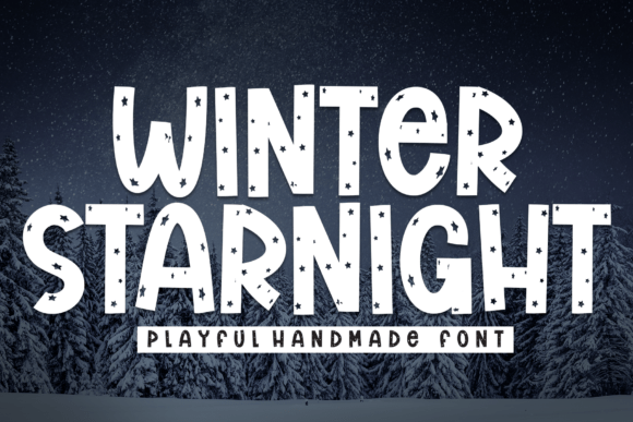 Winter Starnight: A Font for Seasonal Branding and Digital Storytelling